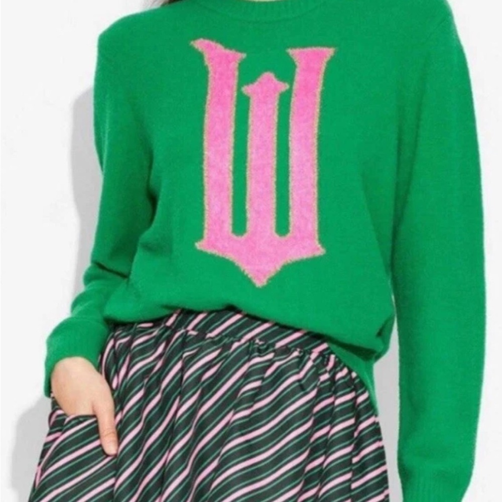 Wicked Target Paul Tazewell Women’s Sweater Green XXL